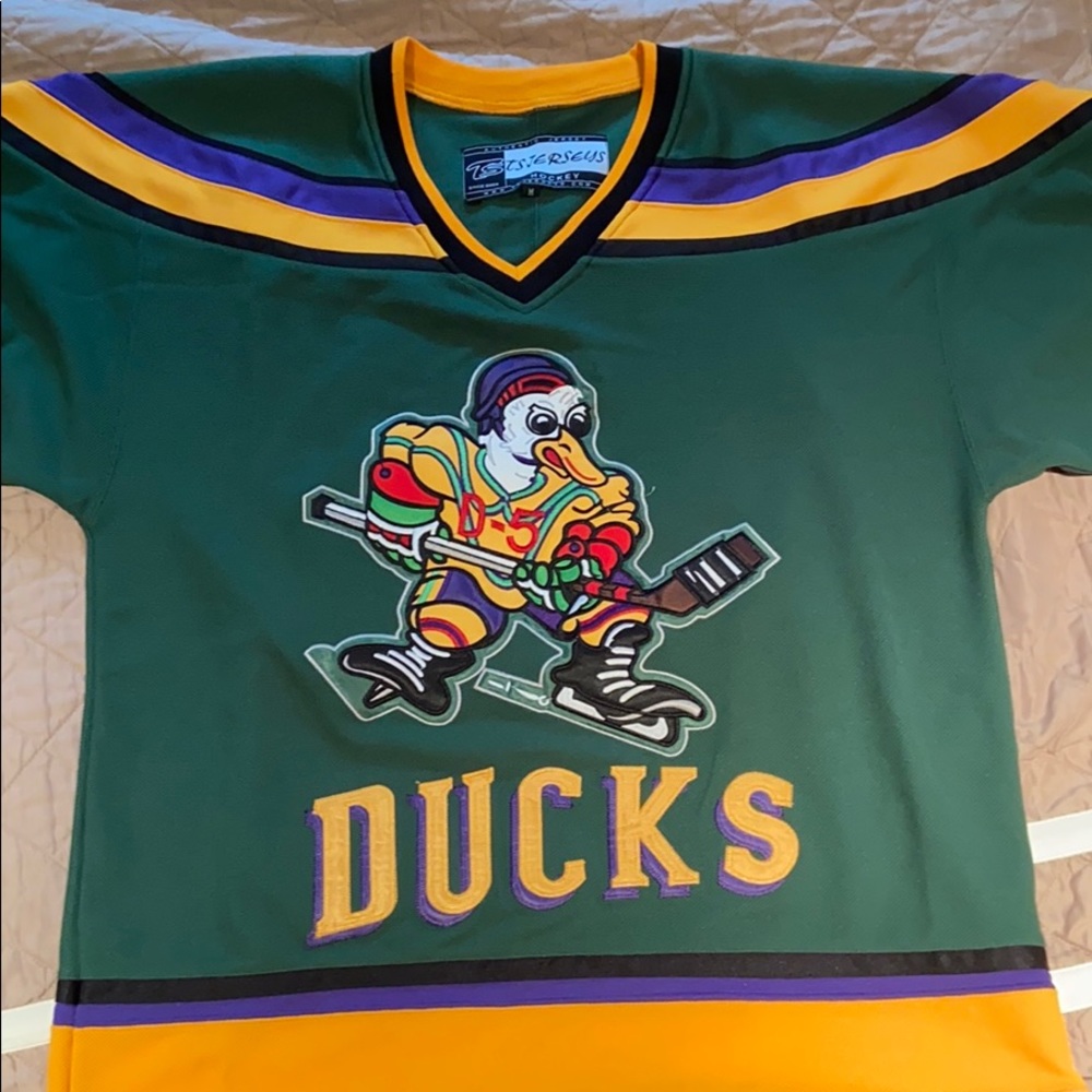 Authentic Mighty Ducks Jersey